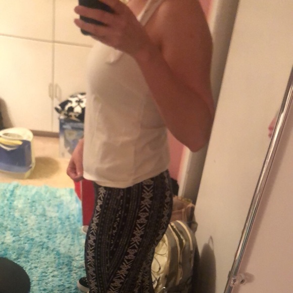 J Crew white tanktop (w/adjustable tiesonshoulder) - Picture 2 of 3